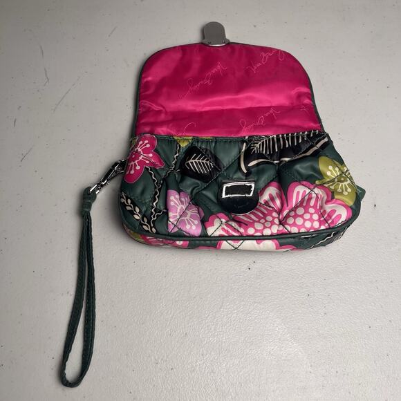 Vera Bradley Wallet Lot Wristlets Pink Olivia & Cupcakes Pouch Lock & Zip EUC - Picture 5 of 16